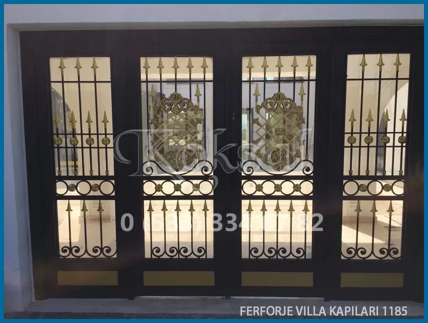 Ferforje Villa Kapıları 1185