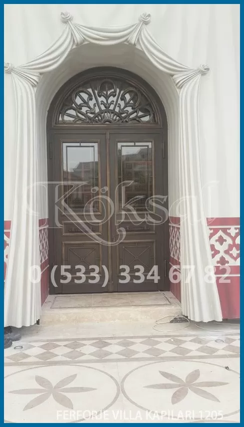 Ferforje Villa Kapıları 1205