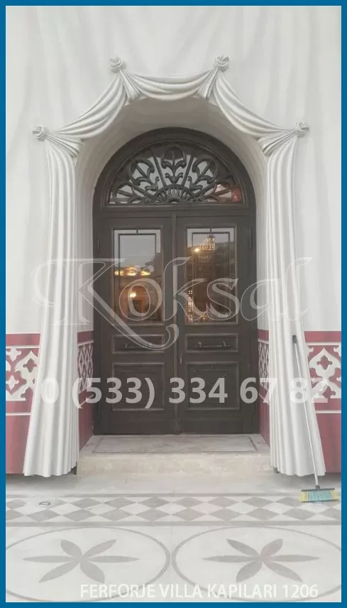 Ferforje Villa Kapıları 1206