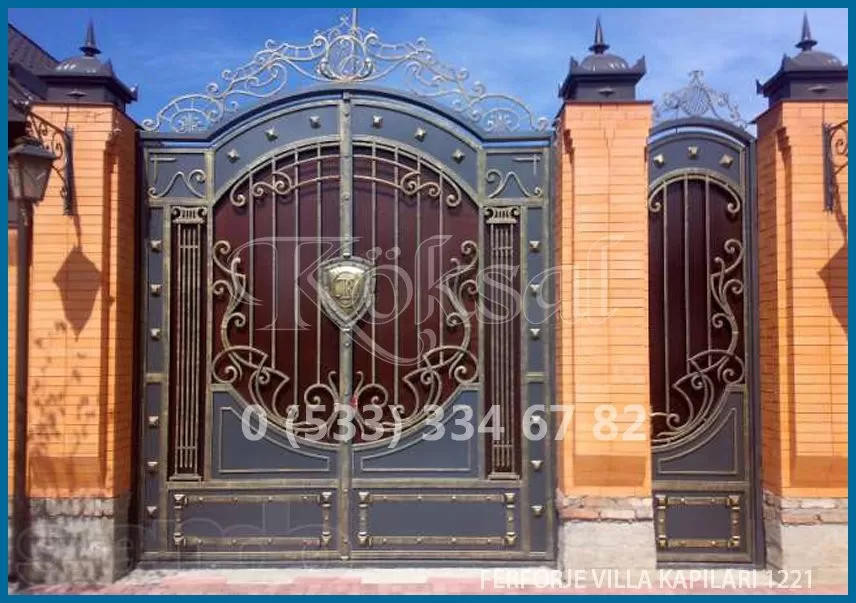 Ferforje Villa Kapıları 1221