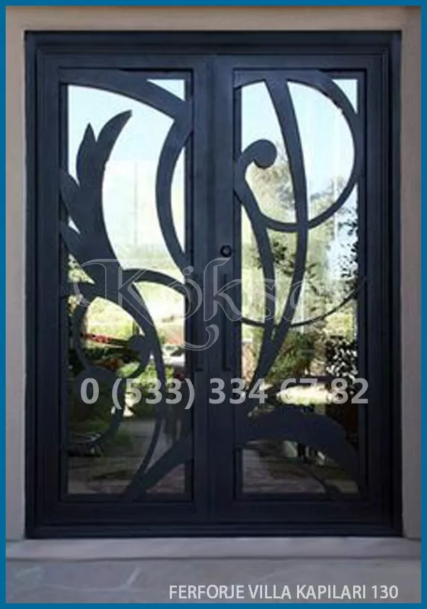 Ferforje Villa Kapıları 130