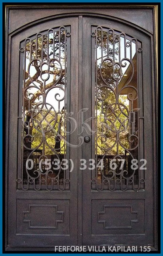 Ferforje Villa Kapıları 155
