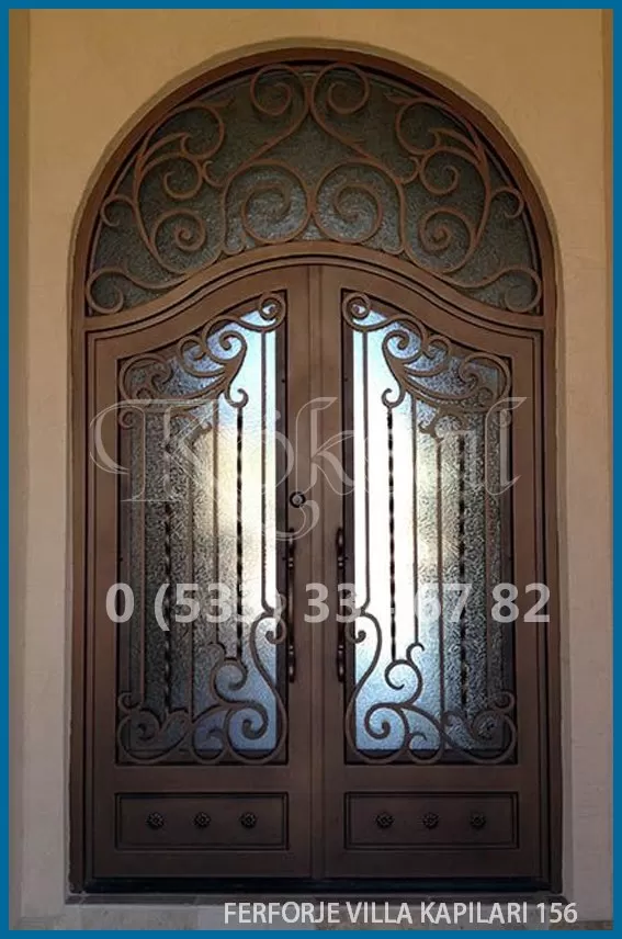 Ferforje Villa Kapıları 156