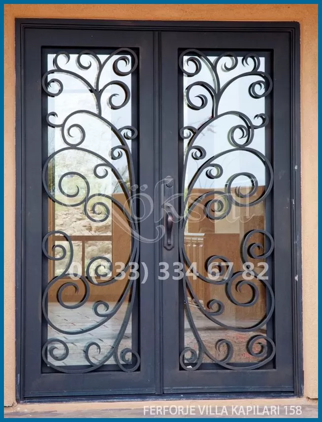 Ferforje Villa Kapıları 158