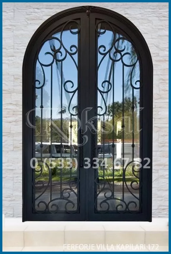 Ferforje Villa Kapıları 172