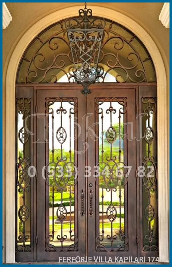 Ferforje Villa Kapıları 174