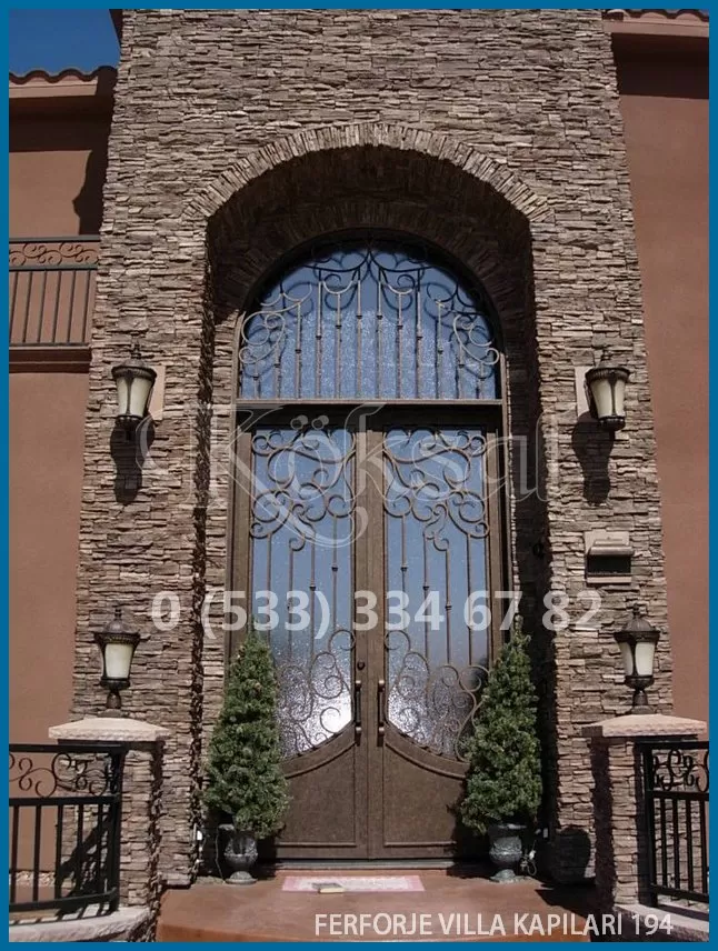 Ferforje Villa Kapıları 194