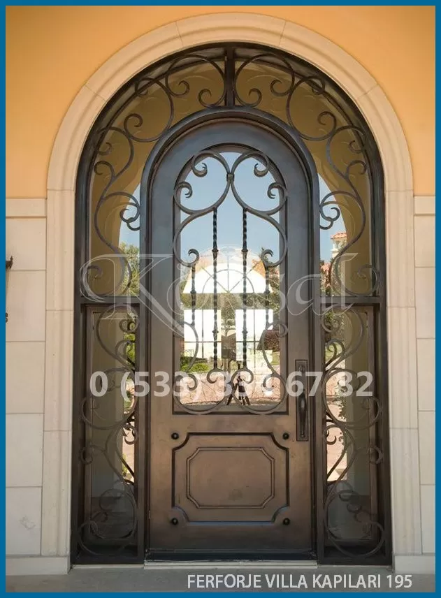 Ferforje Villa Kapıları 195