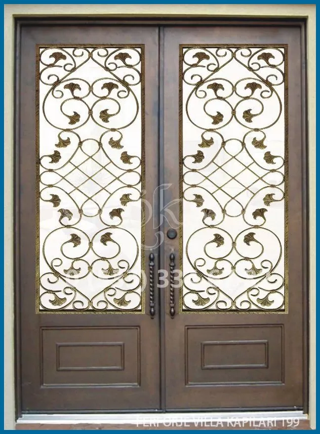 Ferforje Villa Kapıları 199