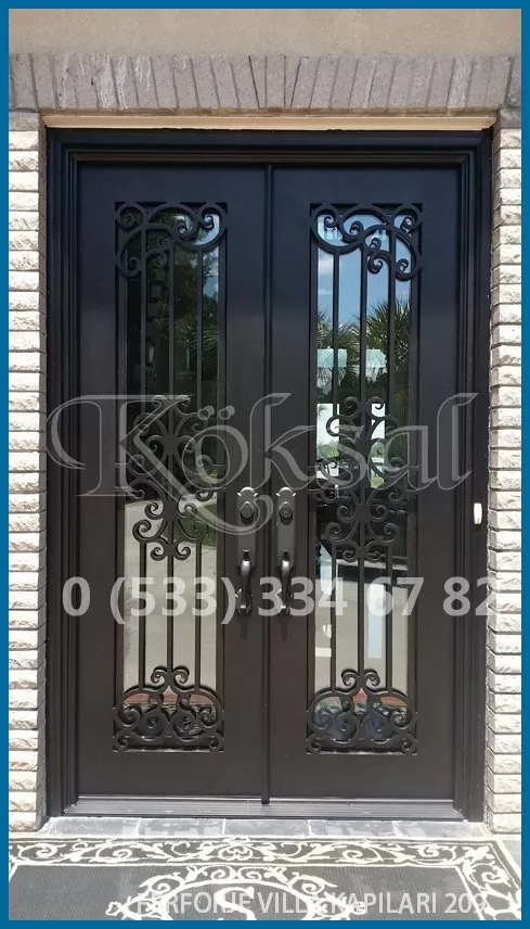 Ferforje Villa Kapıları 209