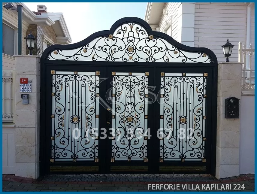 Ferforje Villa Kapıları 224