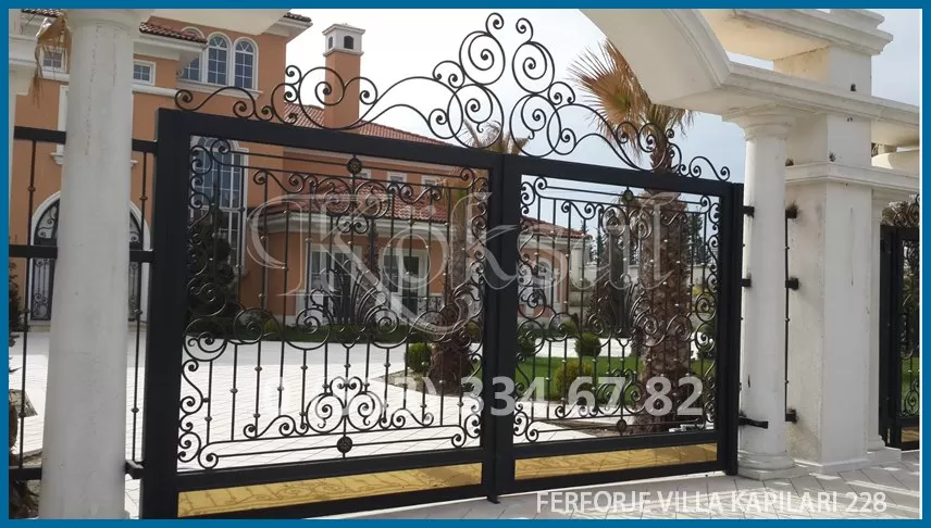 Ferforje Villa Kapıları 228