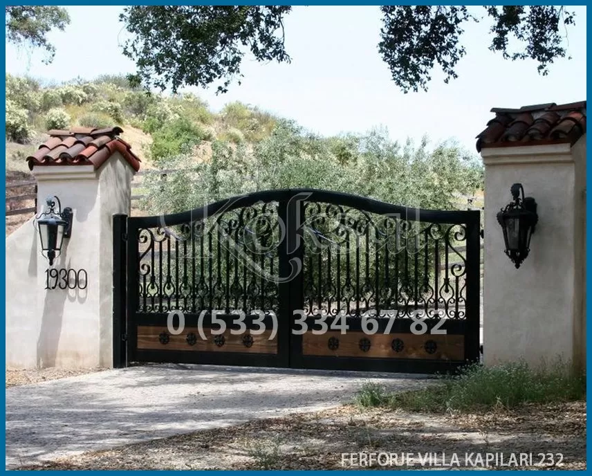 Ferforje Villa Kapıları 232