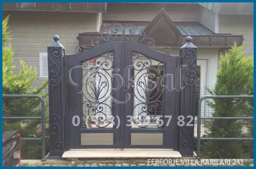 Ferforje Villa Kapıları 241