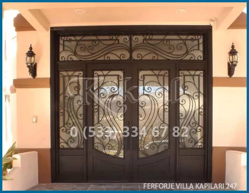 Ferforje Villa Kapıları 247