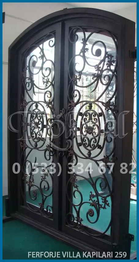 Ferforje Villa Kapıları 259