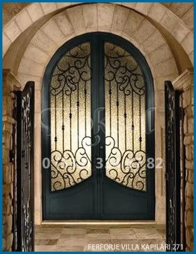 Ferforje Villa Kapıları 271