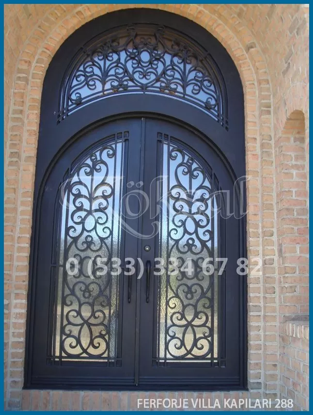 Ferforje Villa Kapıları 288