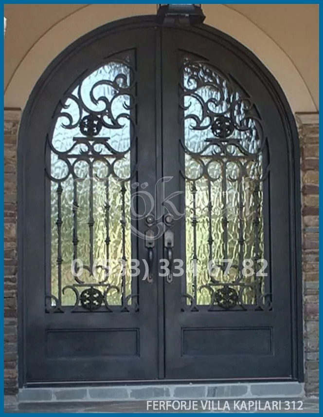 Ferforje Villa Kapıları 312