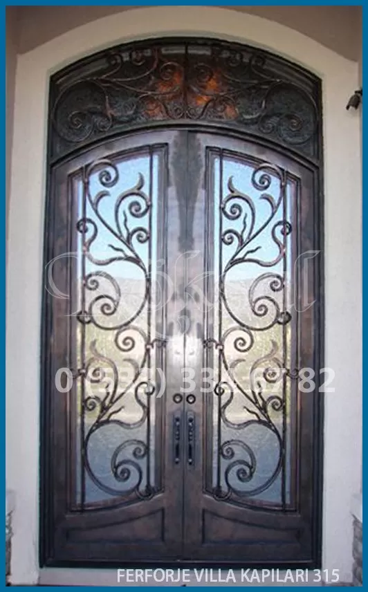 Ferforje Villa Kapıları 315