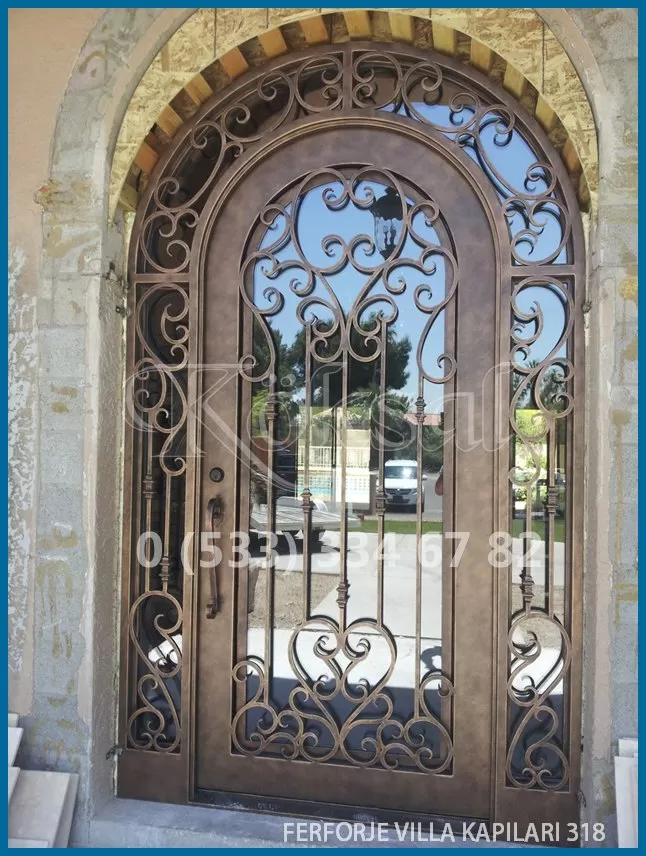 Ferforje Villa Kapıları 318