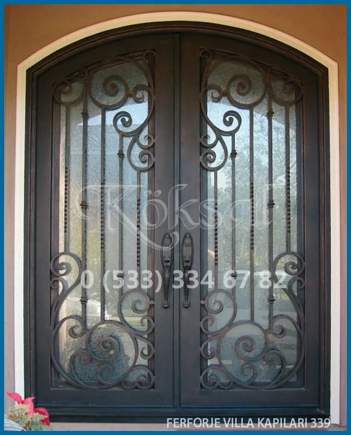 Ferforje Villa Kapıları 339