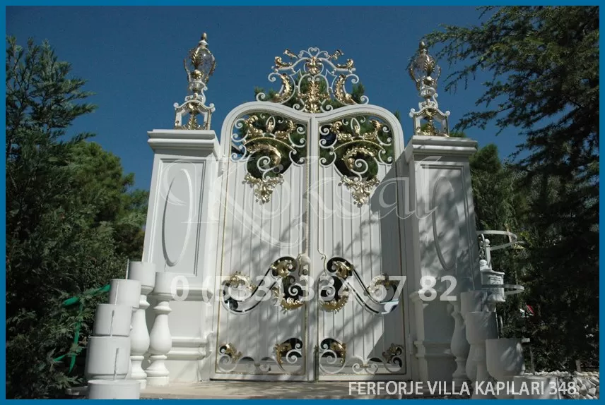 Ferforje Villa Kapıları 348