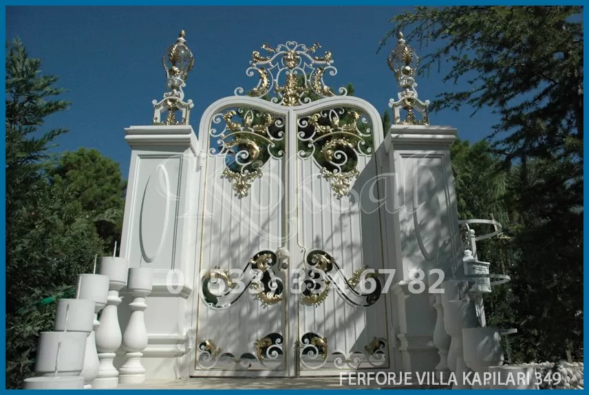 Ferforje Villa Kapıları 349