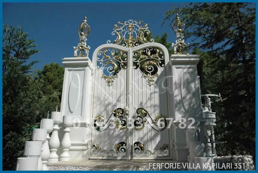 Ferforje Villa Kapıları 351
