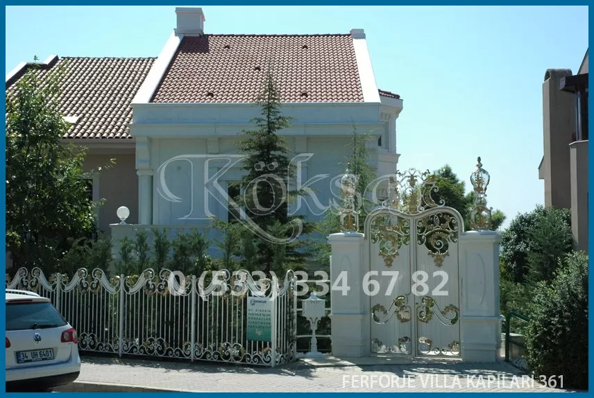 Ferforje Villa Kapıları 361