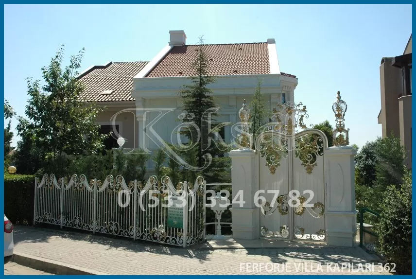 Ferforje Villa Kapıları 362