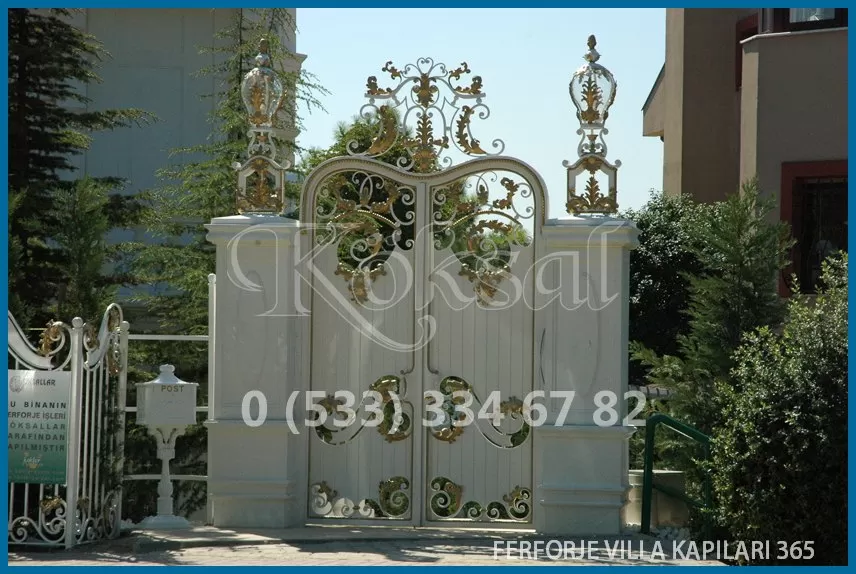 Ferforje Villa Kapıları 365