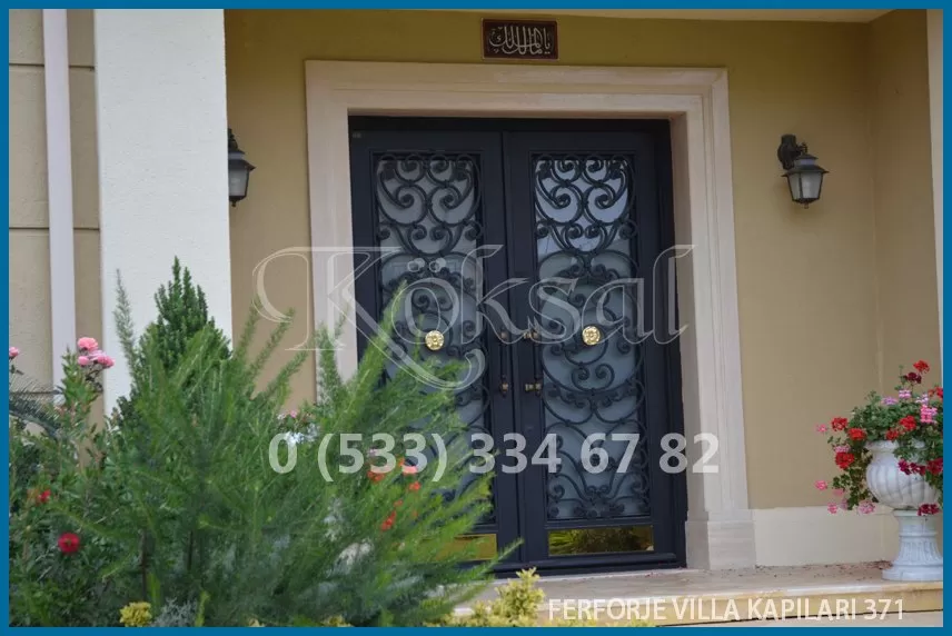 Ferforje Villa Kapıları 371