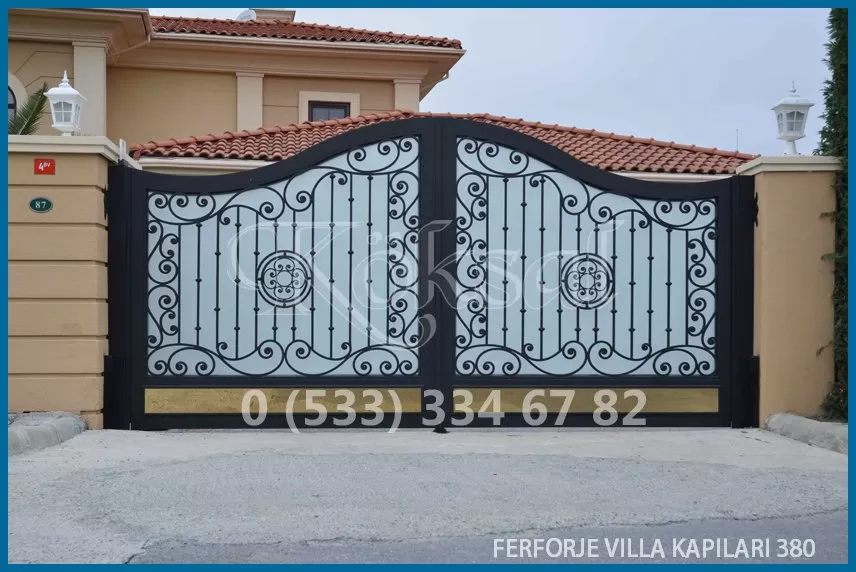 Ferforje Villa Kapıları 380