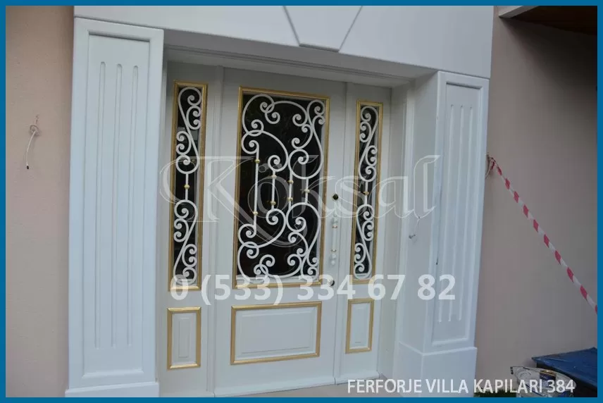 Ferforje Villa Kapıları 384