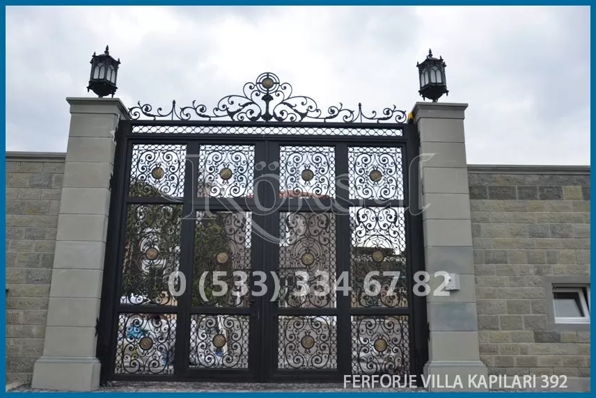 Ferforje Villa Kapıları 392
