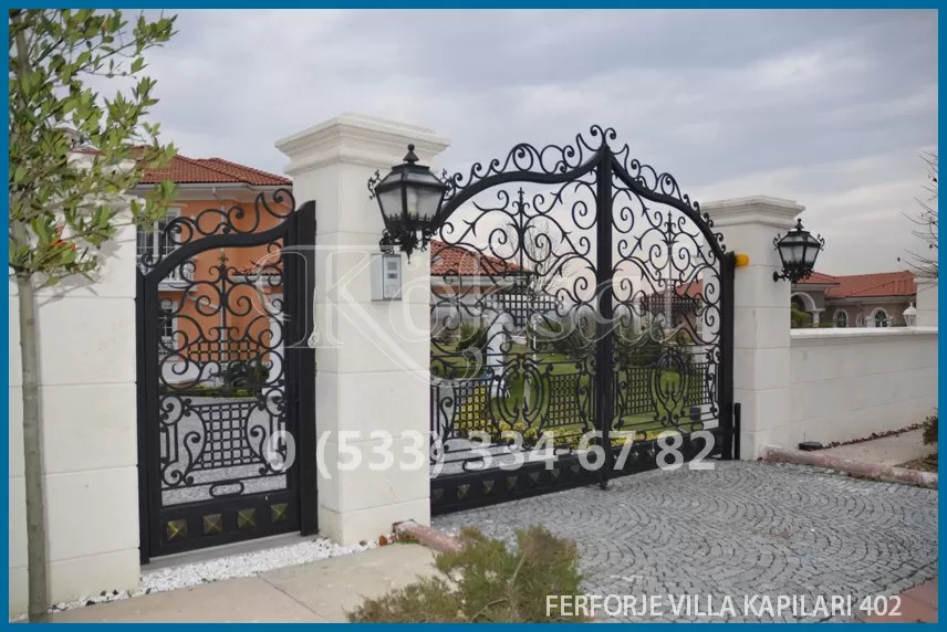 Ferforje Villa Kapıları 402