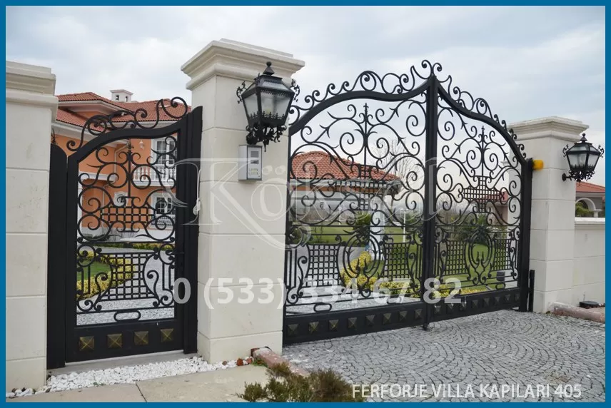 Ferforje Villa Kapıları 405