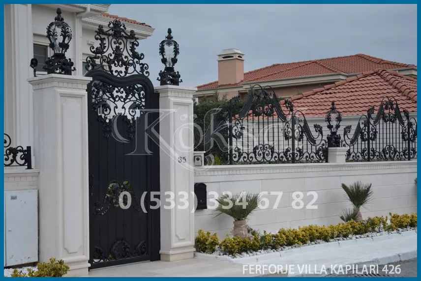 Ferforje Villa  Kapıları 426