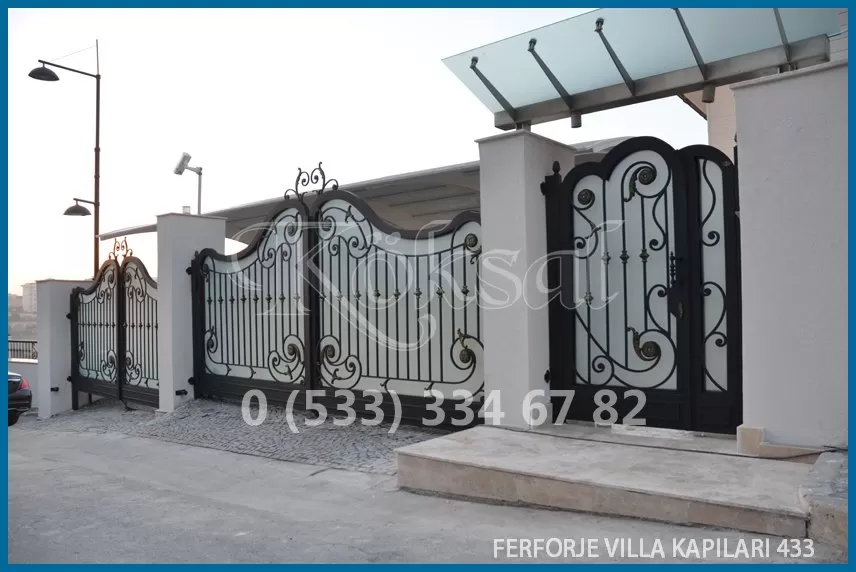 Ferforje Villa  Kapıları 433