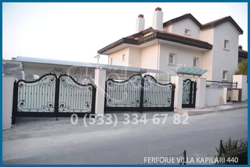Ferforje Villa  Kapıları 440