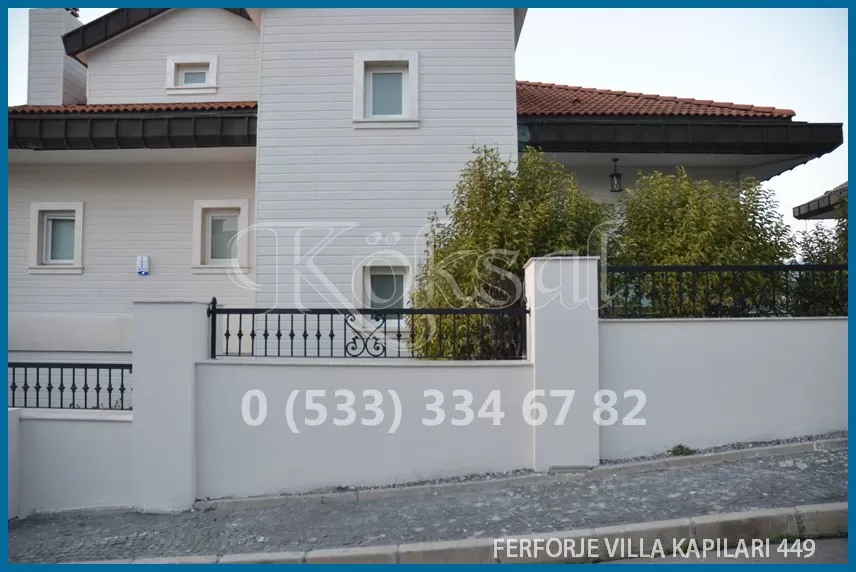 Ferforje Villa  Kapıları 449