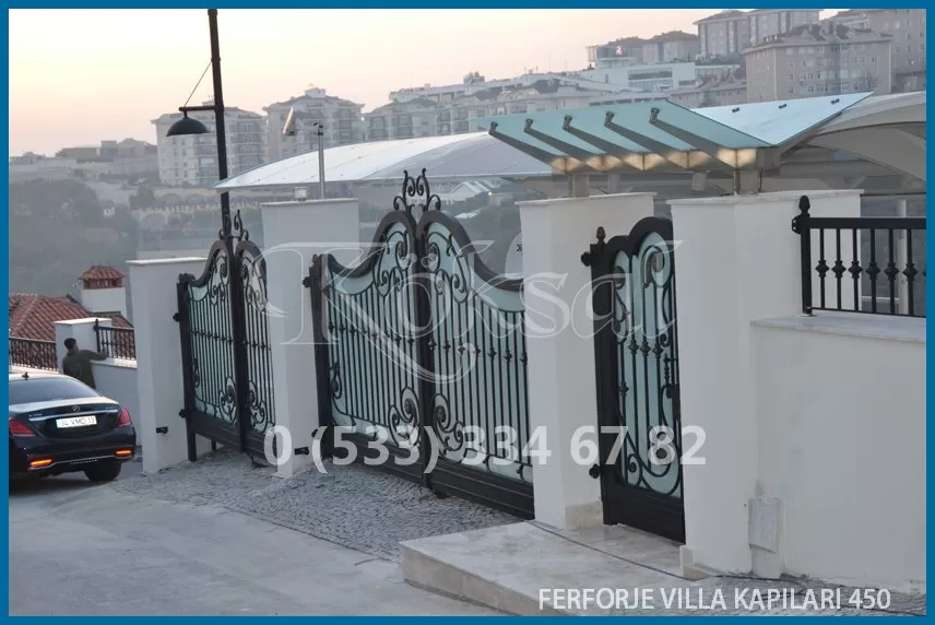 Ferforje Villa  Kapıları 450