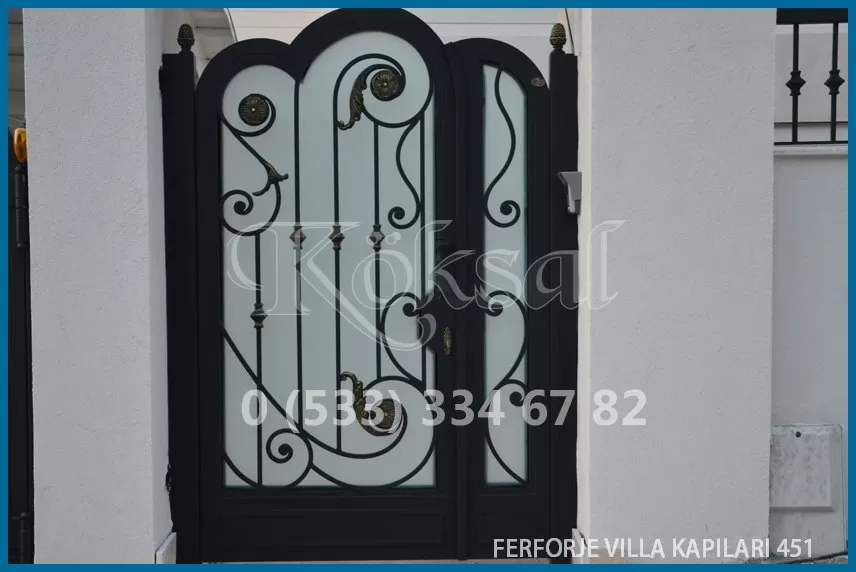 Ferforje Villa  Kapıları 451