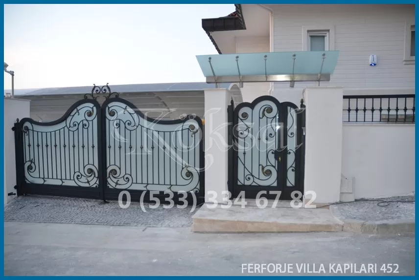 Ferforje Villa  Kapıları 452
