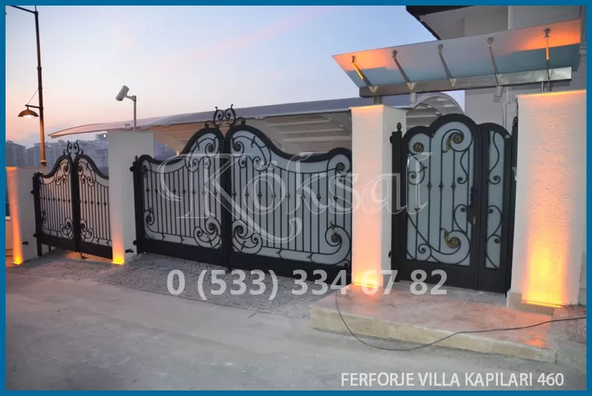Ferforje Villa  Kapıları 460