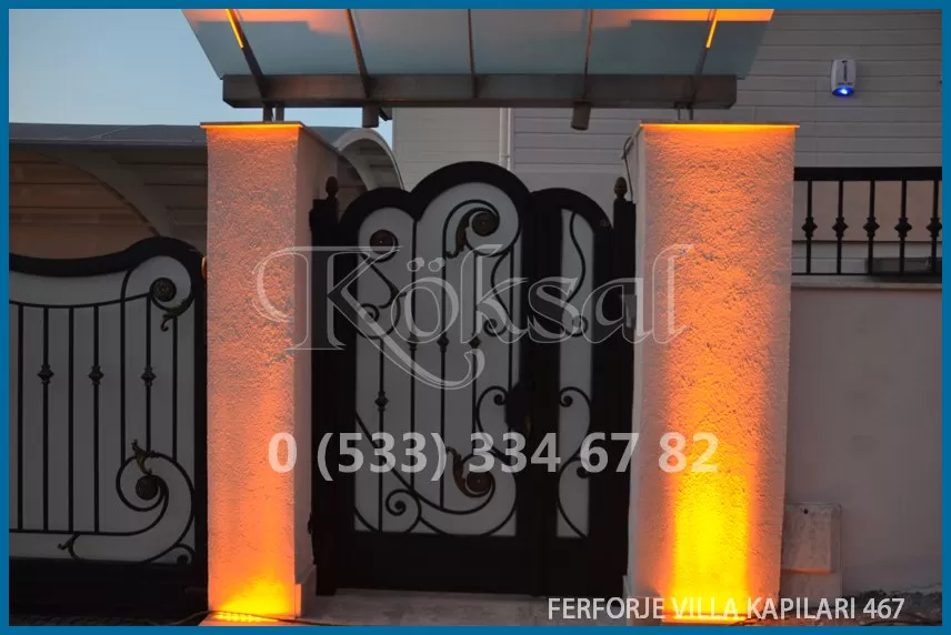 Ferforje Villa  Kapıları 467