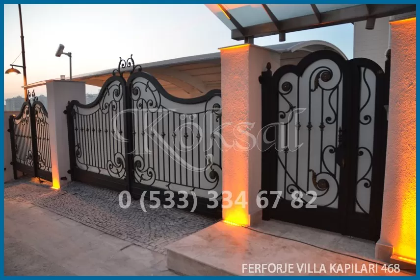 Ferforje Villa  Kapıları 468