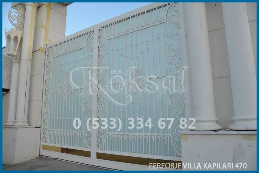 Ferforje Villa  Kapıları 470