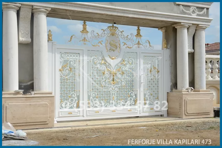 Ferforje Villa  Kapıları 473